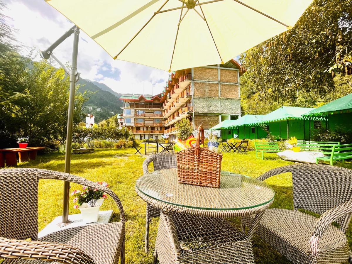 Hotel Himalayan River- Riverside Hotel Manāli Buitenkant foto