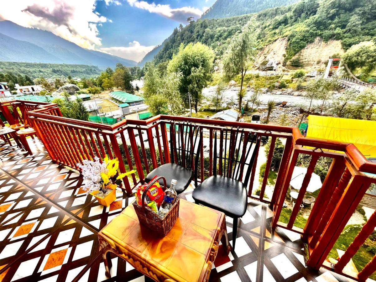Hotel Himalayan River- Riverside Hotel Manāli Buitenkant foto