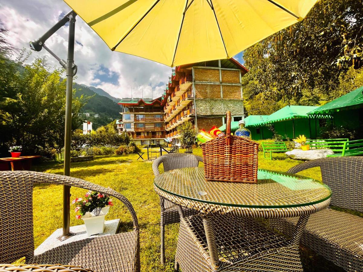 Hotel Himalayan River- Riverside Hotel Manāli Buitenkant foto